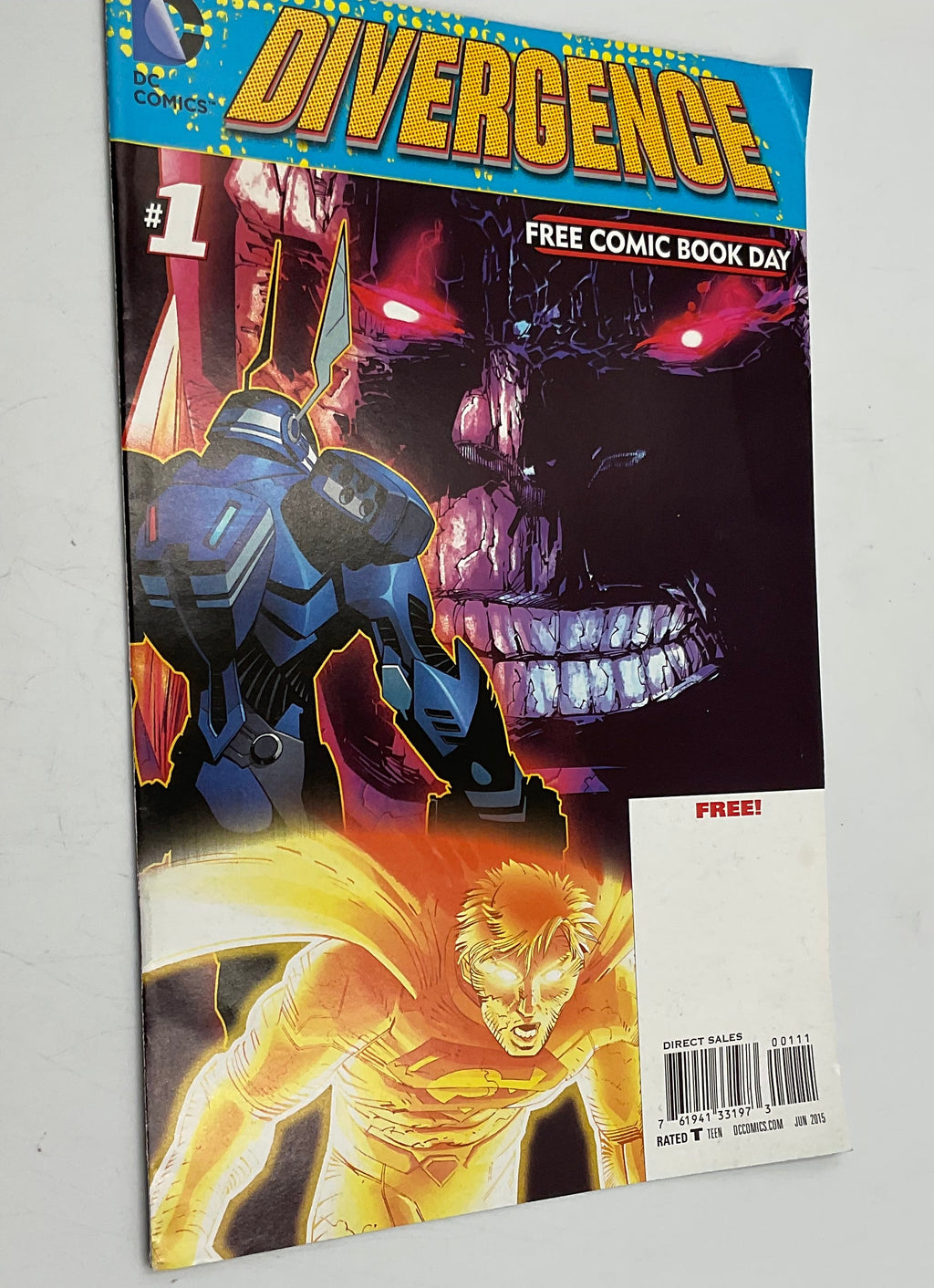 Divergence #1 Free Comics Day June 2015 DC Comic Book