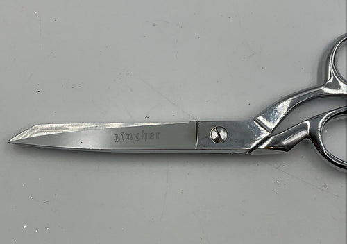 Gingher Vintage Mexico Knife Edge Bent Dressmakers Shears 8”