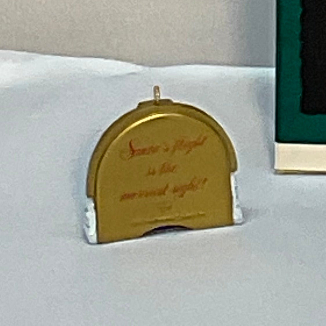 Miniature Hallmark Moving Keepsake Ornament in Box 1994 A Merry Flight