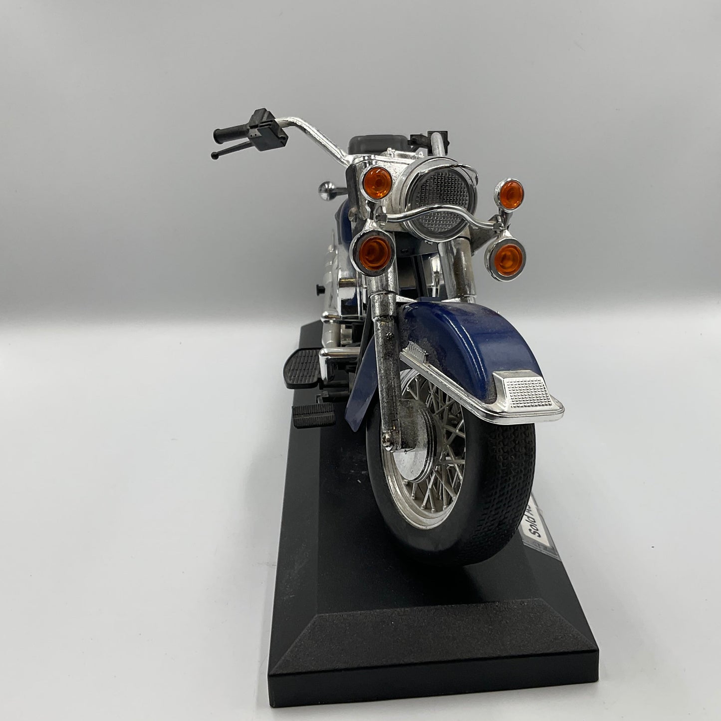 SKIP Blue Motorcycle desk  Quartz Clock