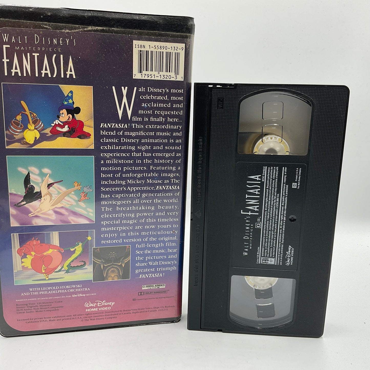 Walt Disney’s Fantasia VHS Tape