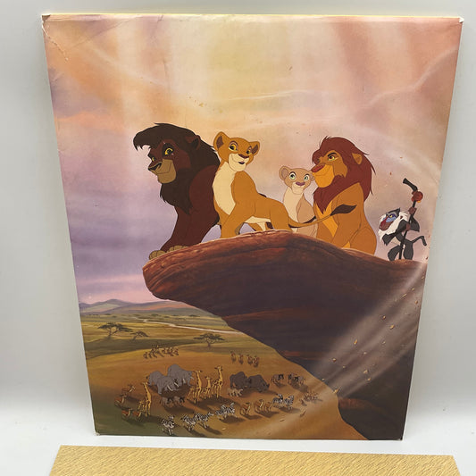 Disney’s Store Exclusive Commemorative Lithograph The Lion King 2 11X14
