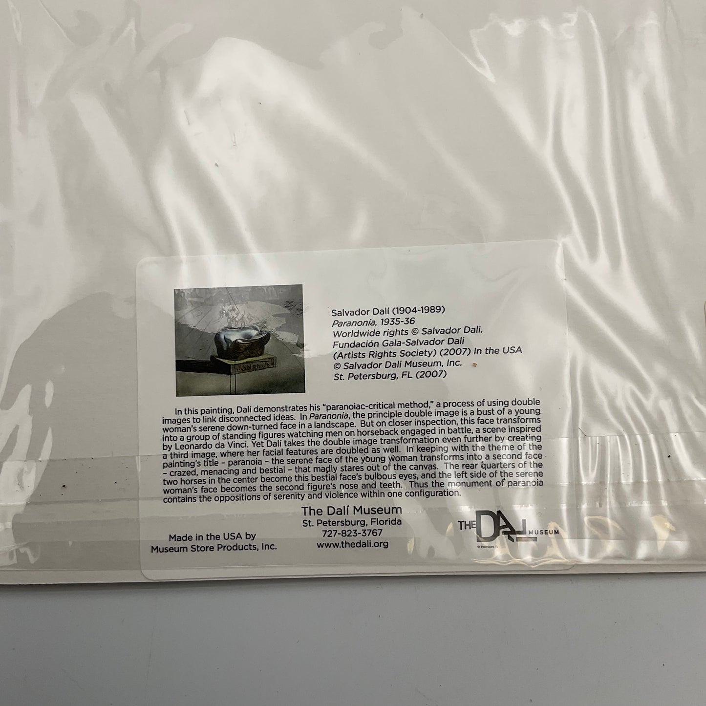 Salvador Dali Museum St. Petersburg Florida "Paranoia" 1976-1978 Reprint