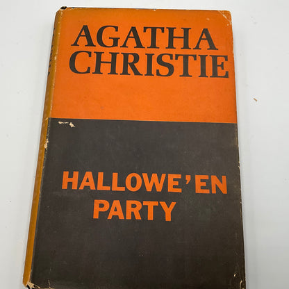 Agatha Christie Hallowe’en Party Hardcover Vintage