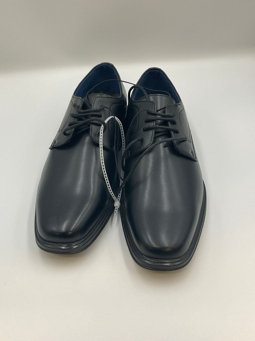 Perry Ellis Portfolio UltraFoam Black Oxford Derby Shoes 8.5