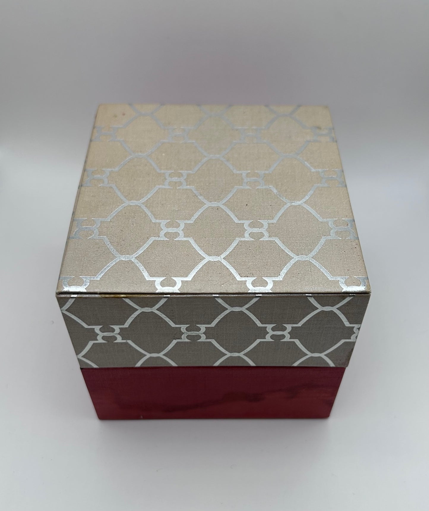 Silvertone and Clear Stone Ladies Watch and Bracelet Set in Original Box