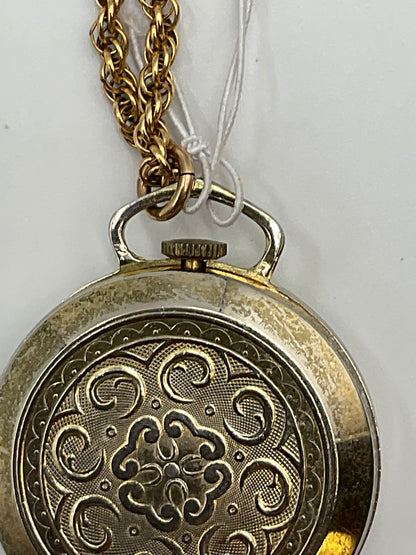Webster Mechanical Pendant Watch Manual Wind-Up Working Condition
