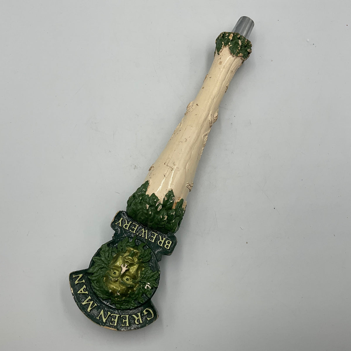 Green Man Brewery Beer Tab handle draft keg pull