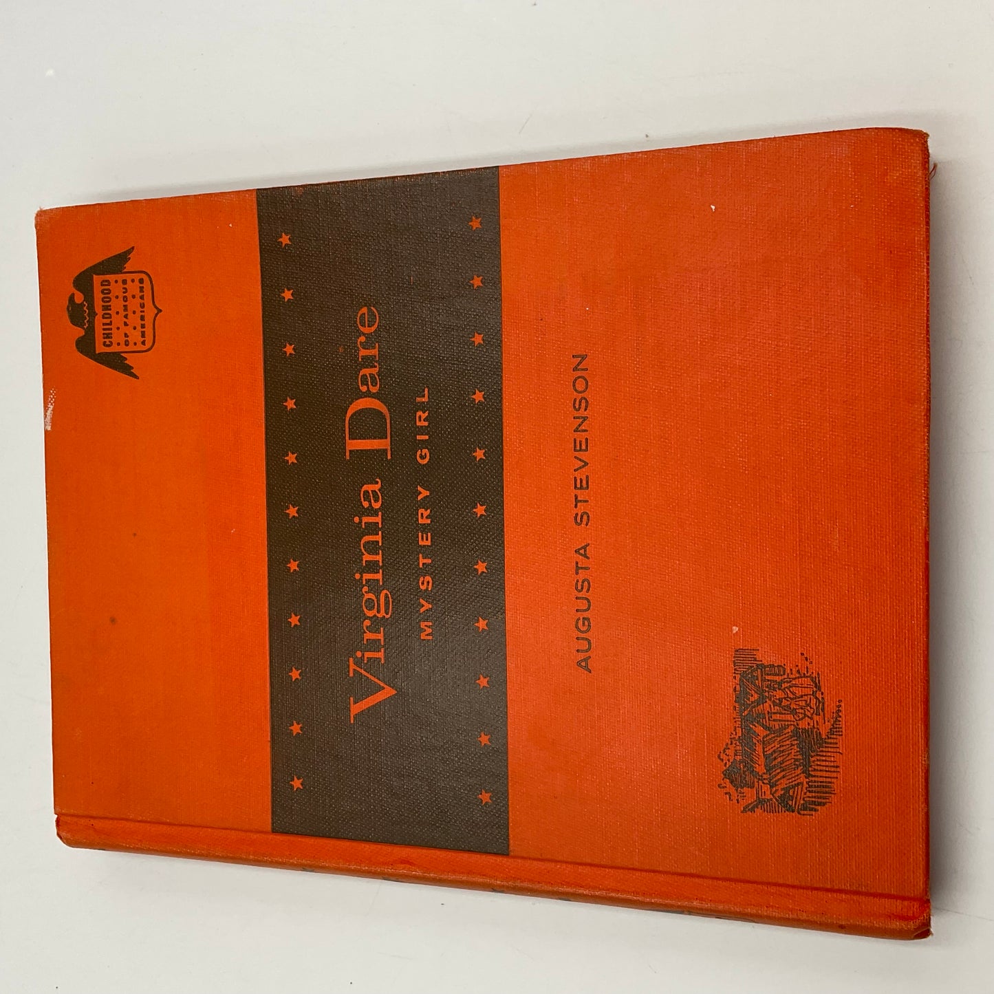 Vintage Virginia Dare Mystery Girl by Augusta Stevenson Hard Cover