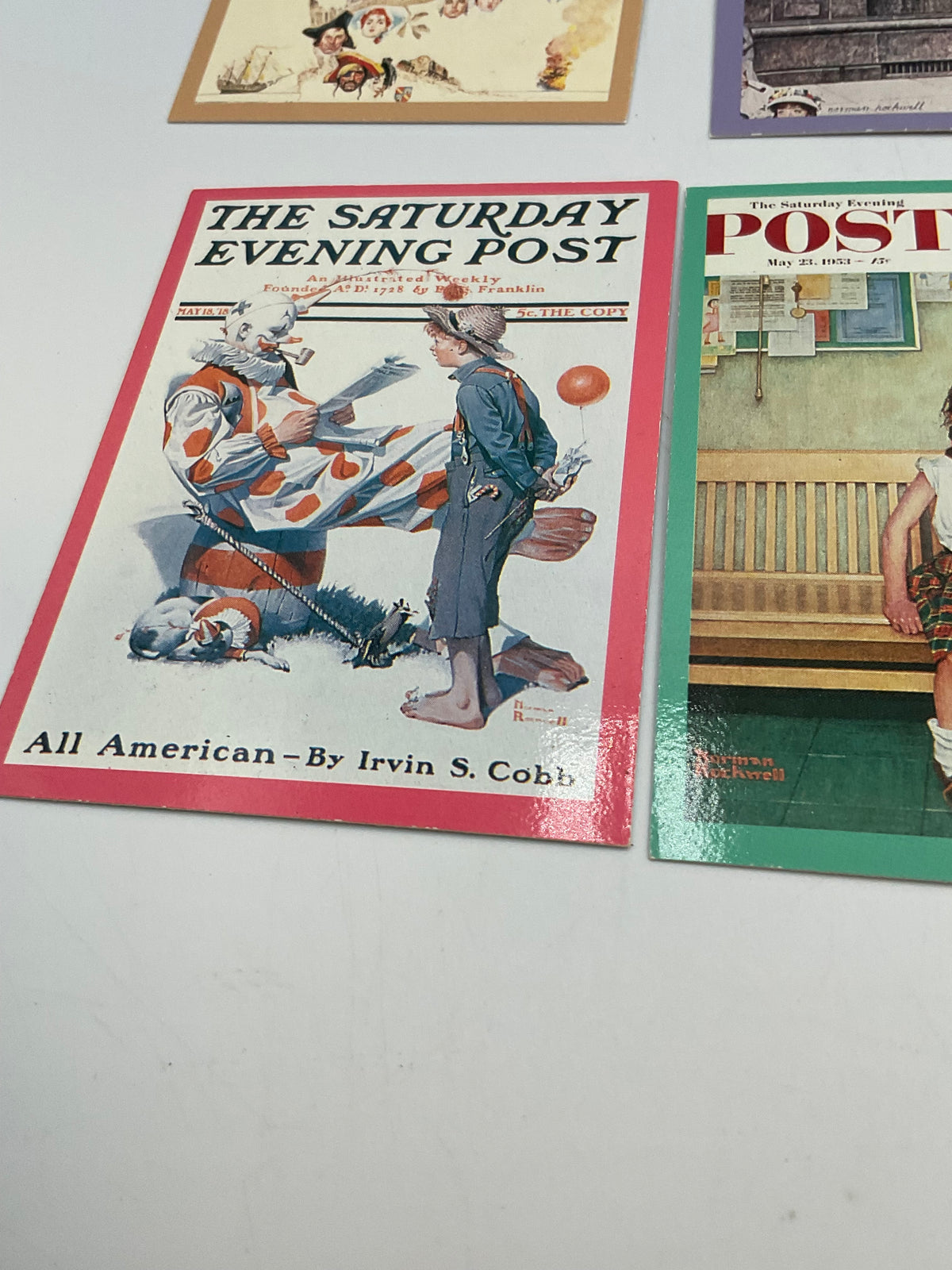 Vintage 1993 Norman Rockwell Series 2 Trading Card Lot
