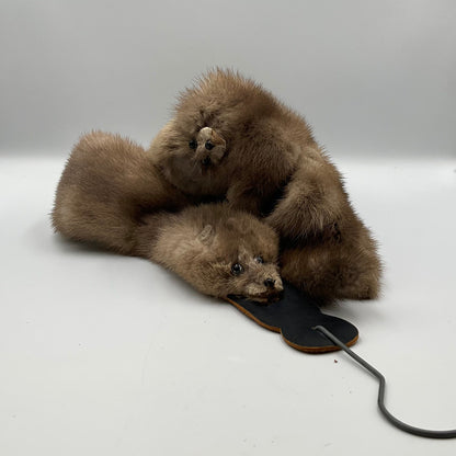 Natural Mink Fur Stole