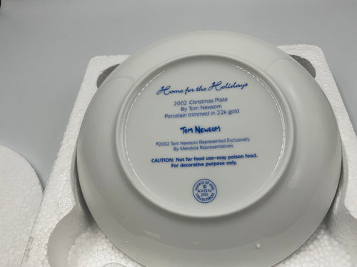 1980 Avon “Country Christmas”  Collector’s Plate