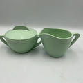 Vintage Melamine Creamer and Sugar Bowl Set