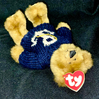 "Salty" Anchors Away Ty Beanie Attic Treasures Collection Blue Nautical Sweater