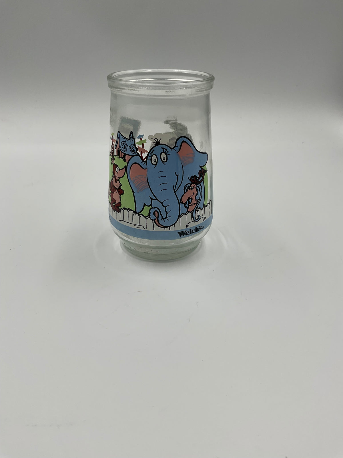 Vintage Welch’s Character Jelly Jar  Collectable Drinking Glasses Lot of 3