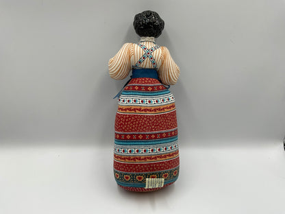 The American Heritage - Vintage pincushion Folk - style cloth doll