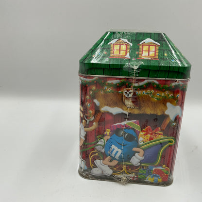 Not Opened 2003 Limited Edition M&M’s Peanut Butter “Reindeer Farm” Tin Canister
