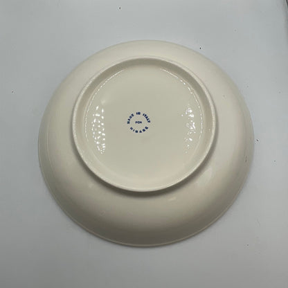 Vintage Hallmark “Herb Garden” Pasta Bowls Made in Italy Set of 2