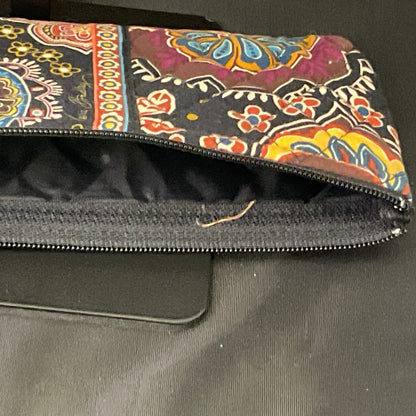 Vera Bradley Brown Floral Design Organizer Wallet