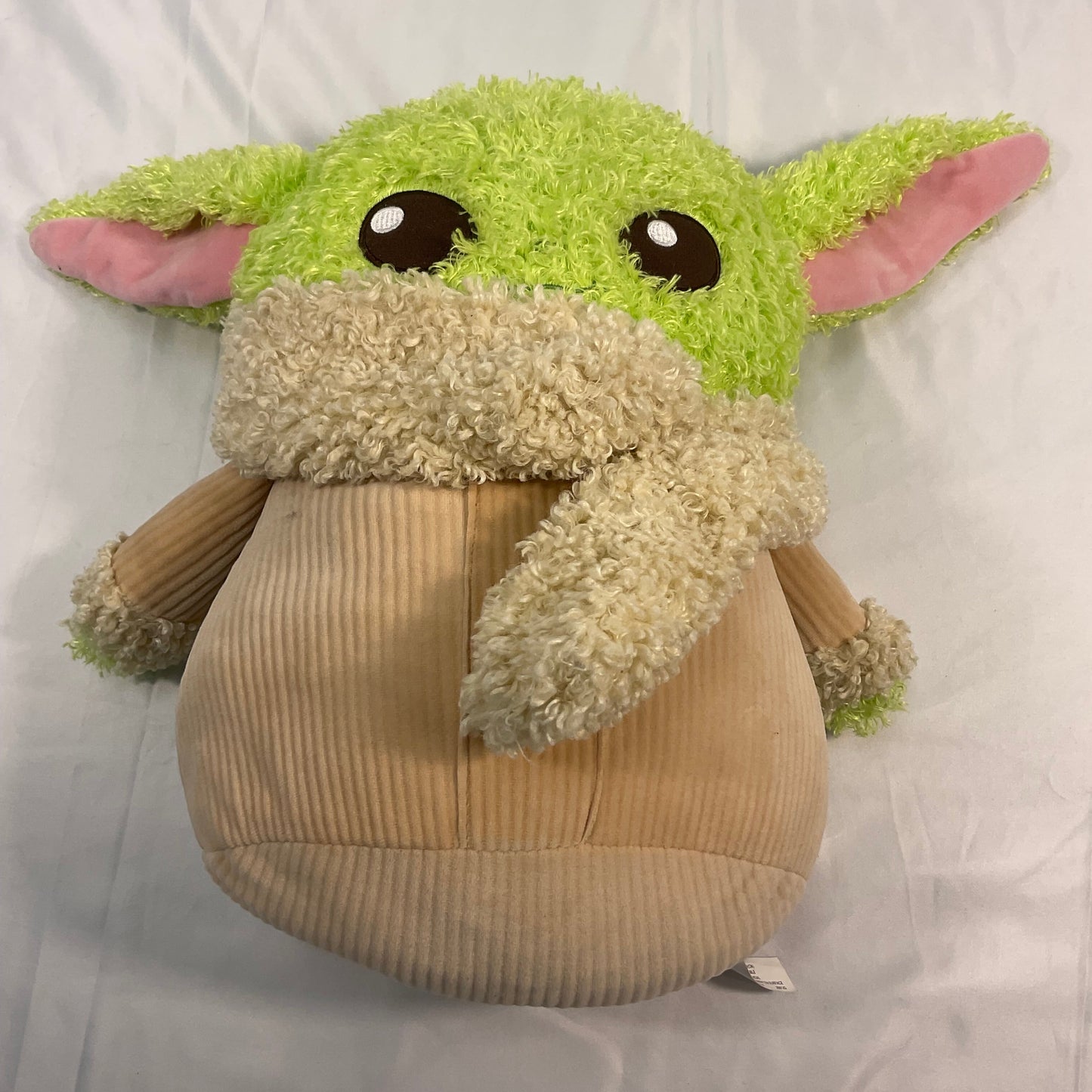 Star Wars Mattel Grogu Baby Yoda Plush Doll 14in Tall