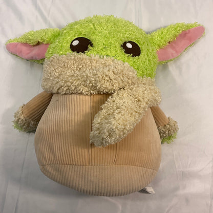 Star Wars Mattel Grogu Baby Yoda Plush Doll 14in Tall