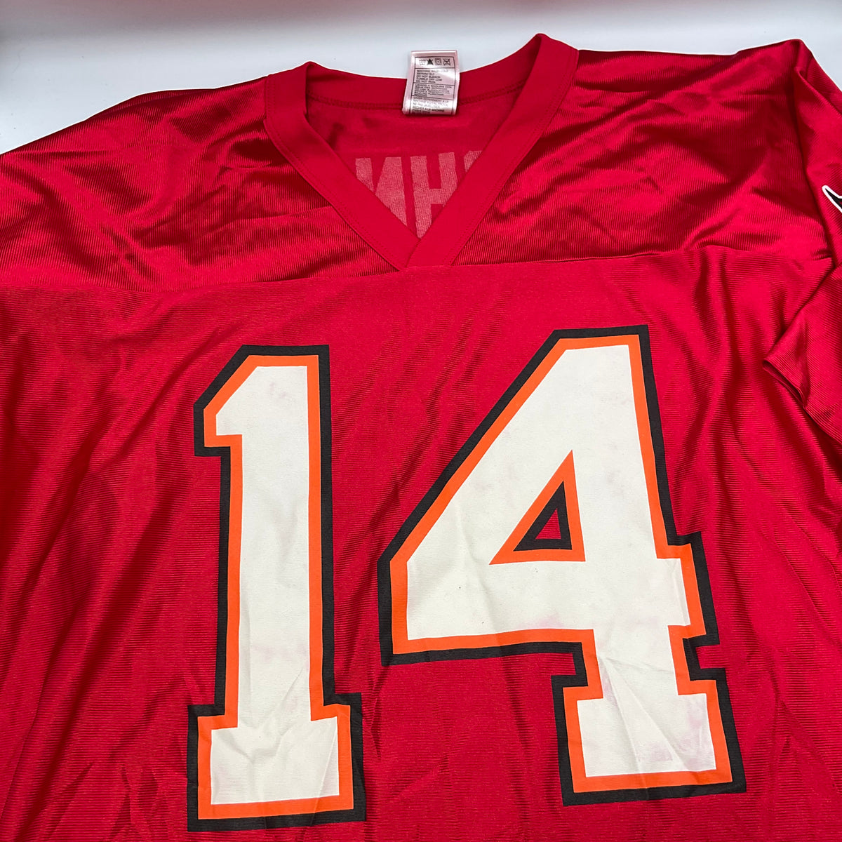 Tampa Bay Buccaneer’s #14 Brad Johnson Jersey Size Large