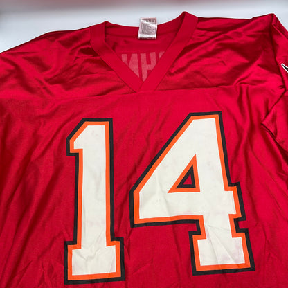 Tampa Bay Buccaneer’s #14 Brad Johnson Jersey Size Large
