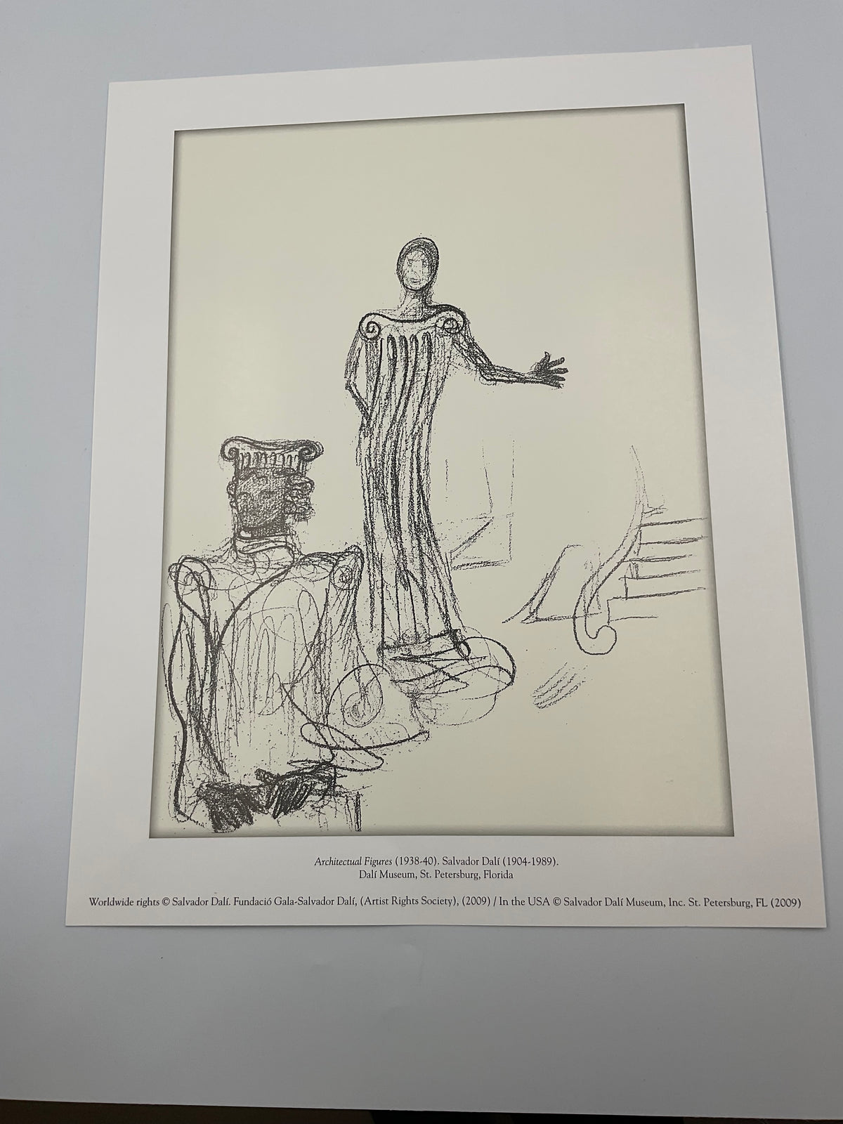 Salvador Dali Museum St Petersburg FL Art Print Portfolio As-Is Lot