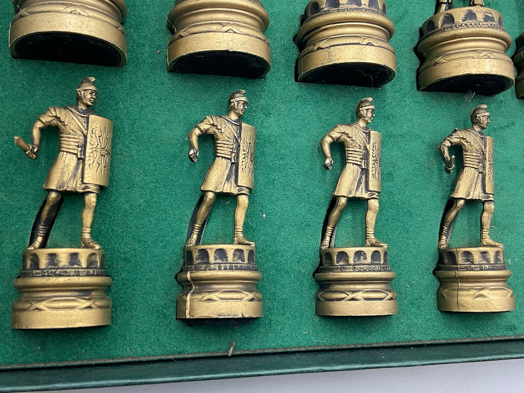 Ancient Rome Collectors Series Chess Set Complete Edition 1 Vintage 1963