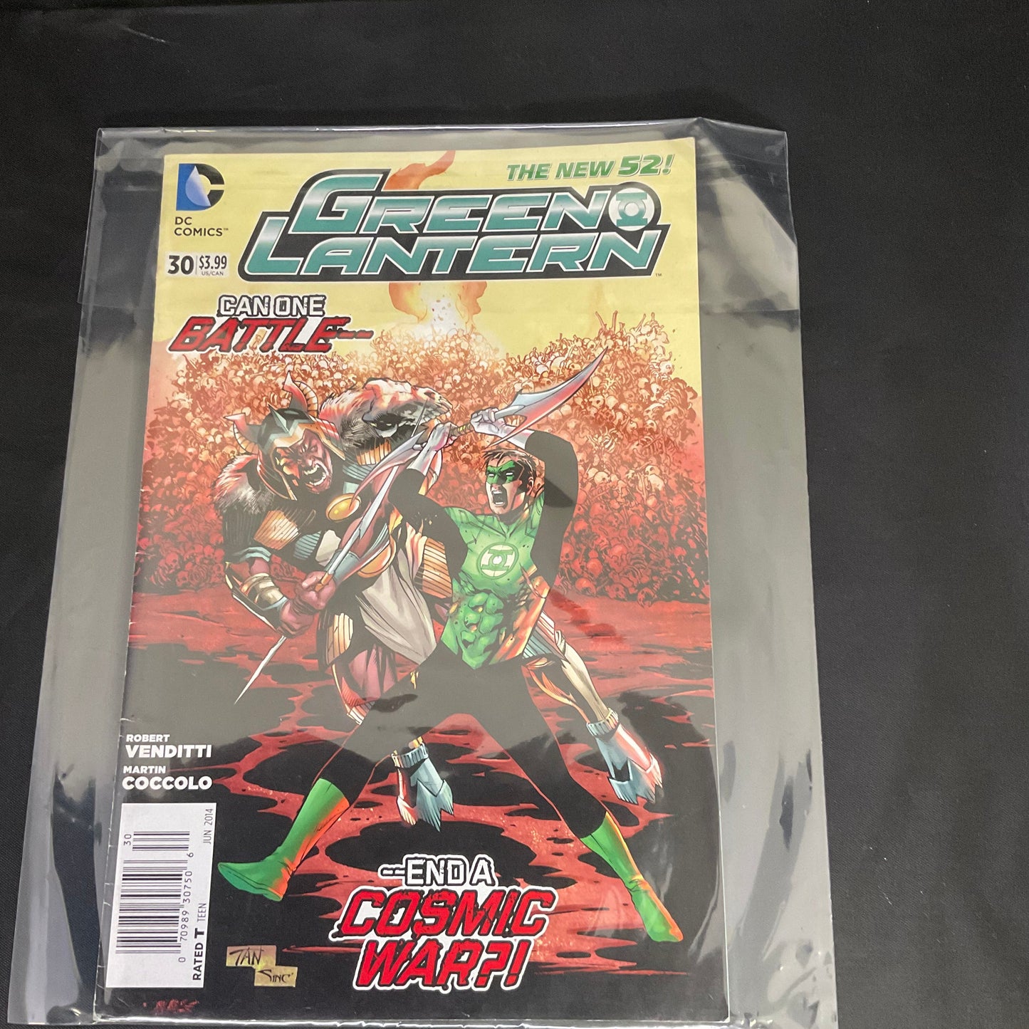 Green Lantern Can One Battle End A Cosmic War? #30 Jun 2014