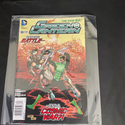 Green Lantern Can One Battle End A Cosmic War? #30 Jun 2014