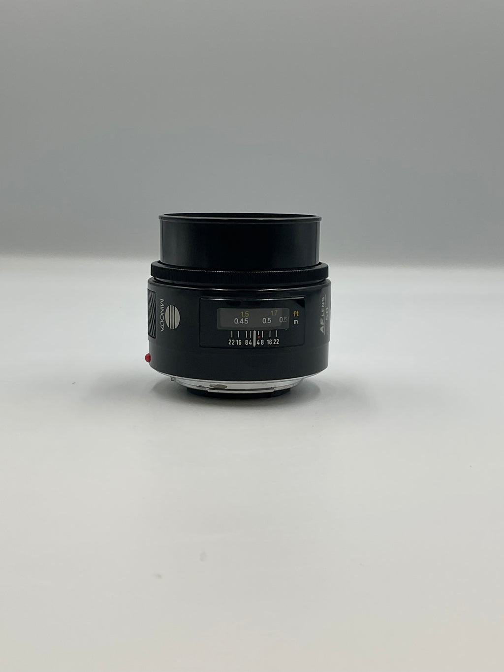 Minolta Maxxum AF 50mm f/1.7 prime lens