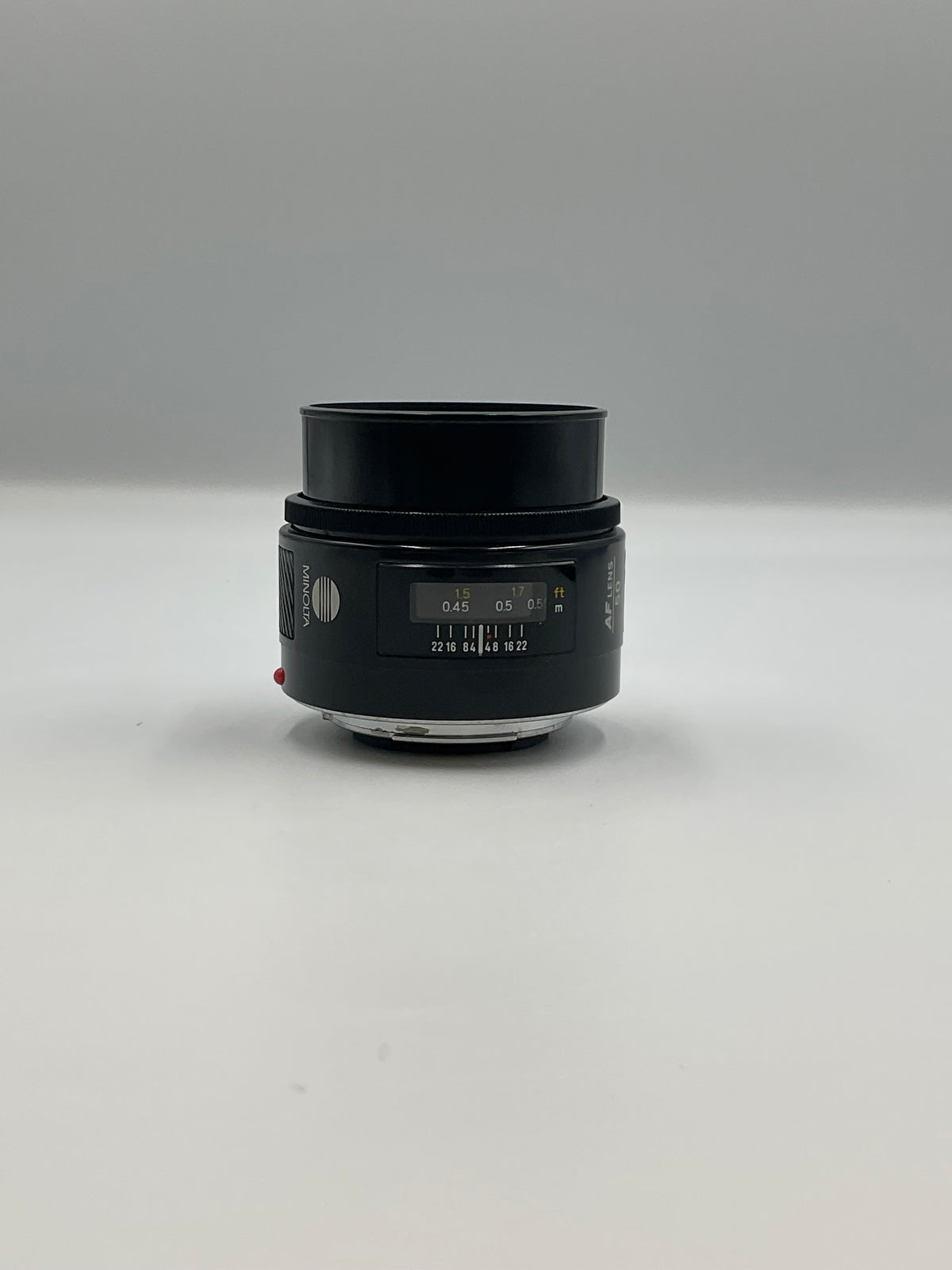 Minolta Maxxum AF 50mm f/1.7 prime lens