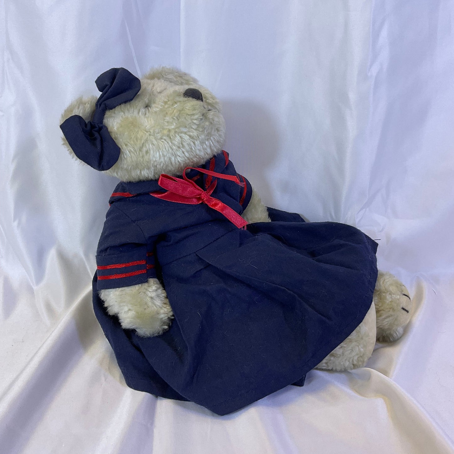 Boyds Bears Buffington Blue Red Sailor Dress and Pants Teddy Bear