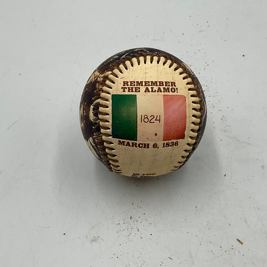Remember The Alamo Baseball Souvenir