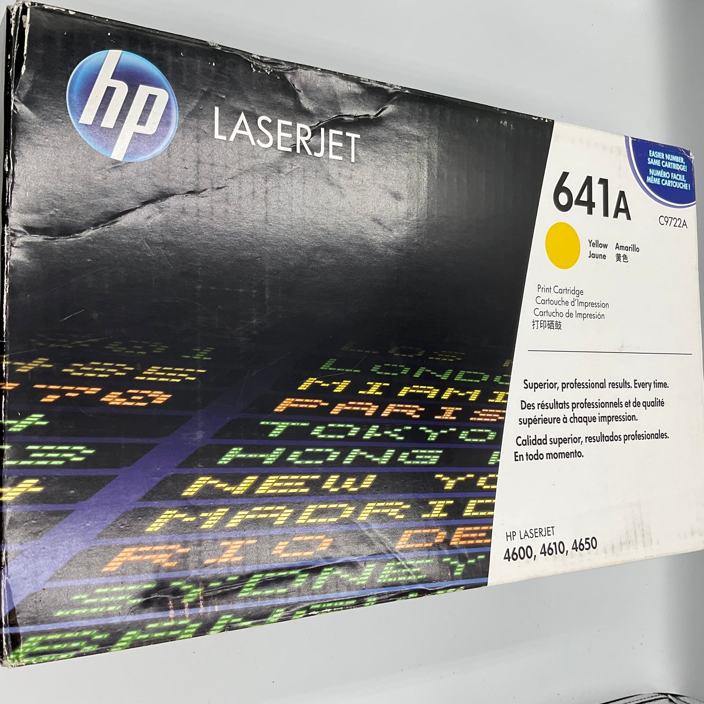 Genuine HP LaserJet 641A Yellow Print Cartridge Sealed Brand New