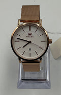 OLVES Mesh Band Quartz Waterproof Watch New Battery