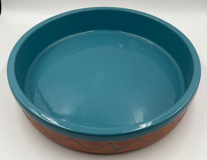 Homemark Rio Ranchero 13" Terra Cotta Paella Dish #13-1001 Original Box