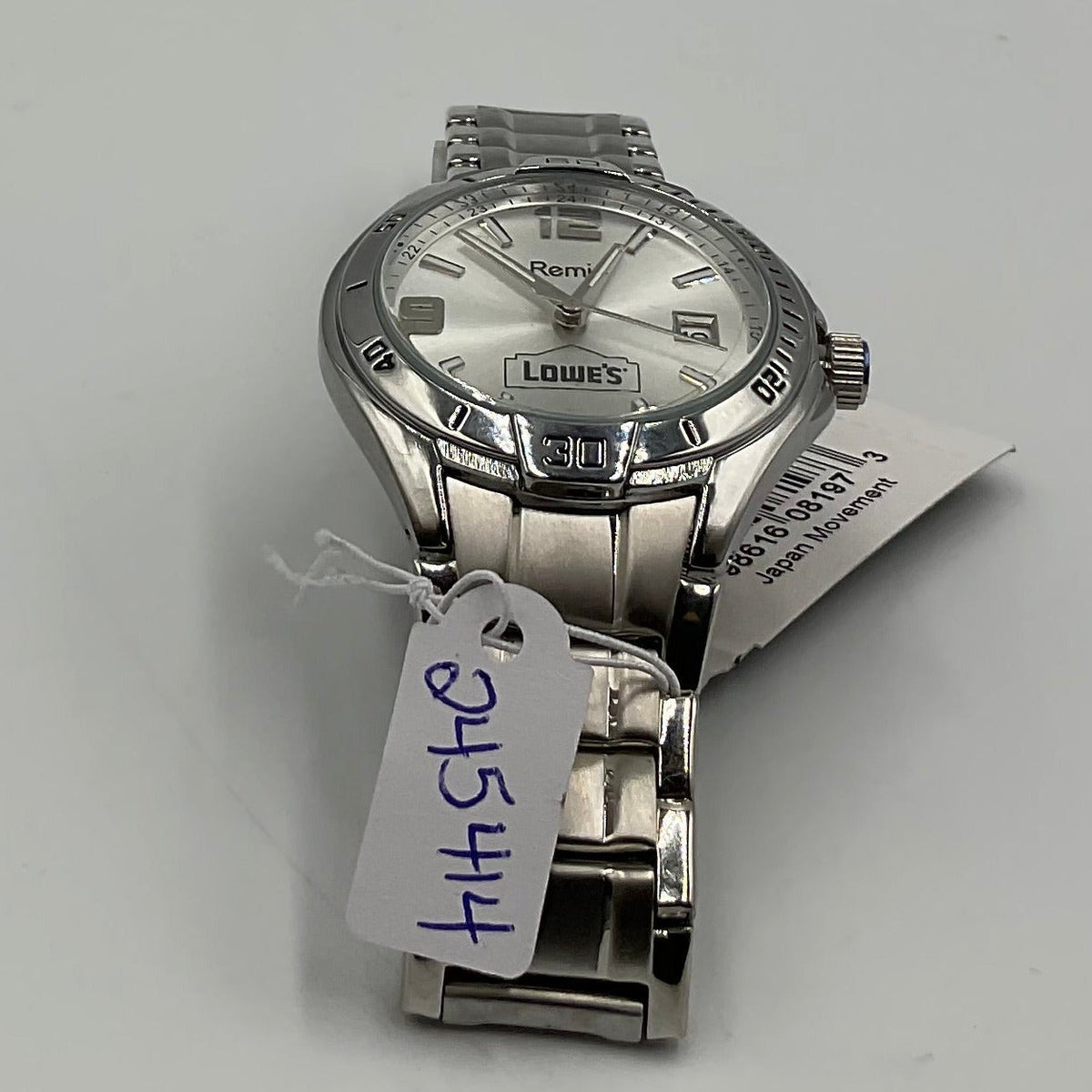 Remix by Fossil Lowes Logo Easy Reader Date Counter Watch New with Tags NWT