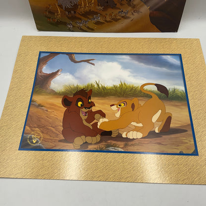 Disney’s Store Exclusive Commemorative Lithograph The Lion King 2 11X14