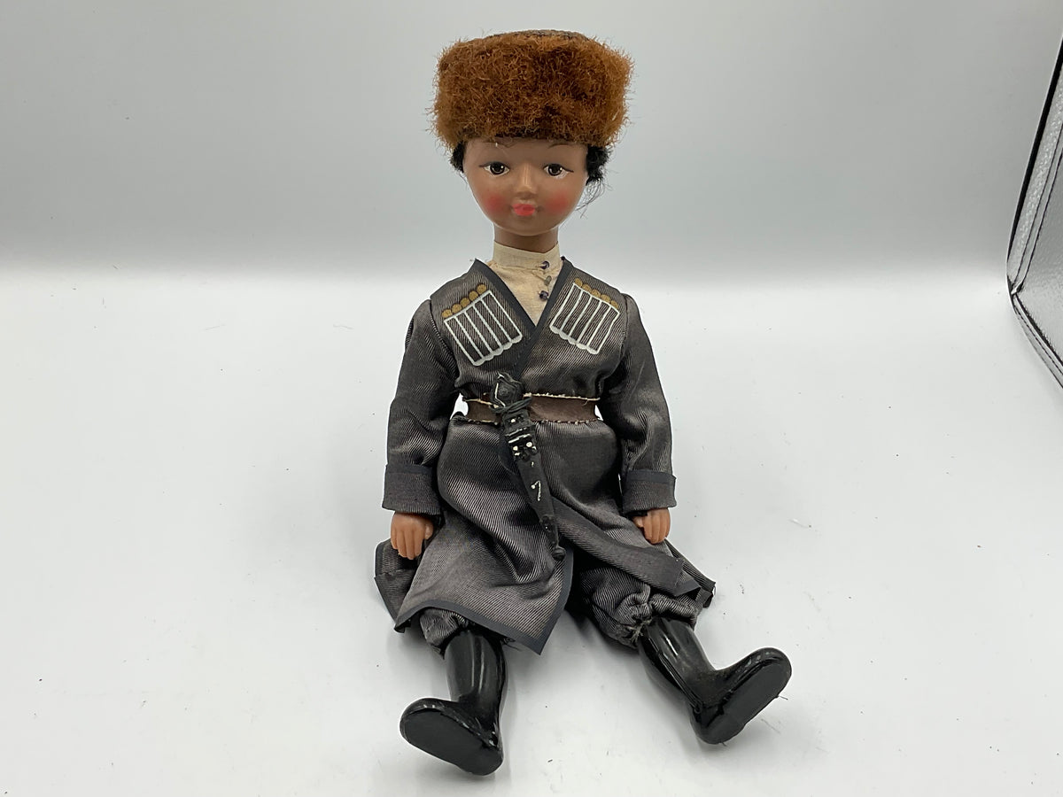 Vintage Soviet-Era Souvenir Doll