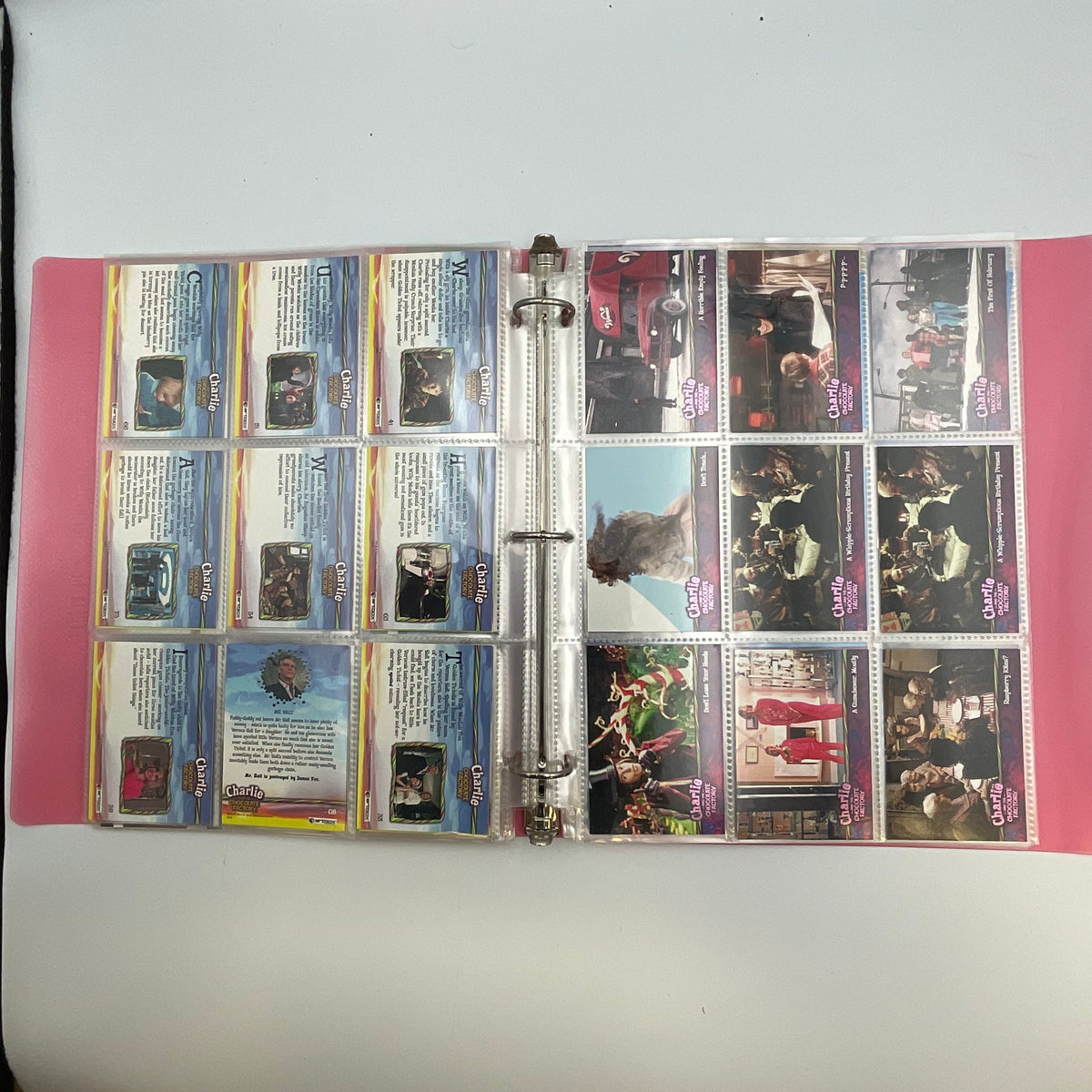 115 Card Disney Movie Trading Card Collection