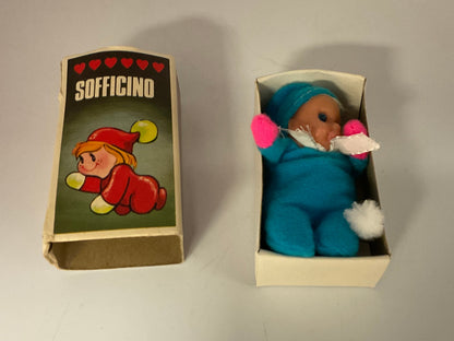 Sofficino Vintage Miniature Matchbox Doll