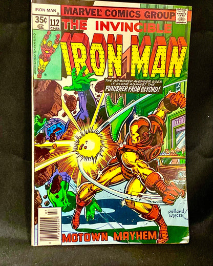 The Invincible Iron Man Comic ISSUE #112 Iron Man (1968) #112