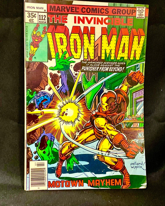 The Invincible Iron Man Comic ISSUE #112 Iron Man (1968) #112