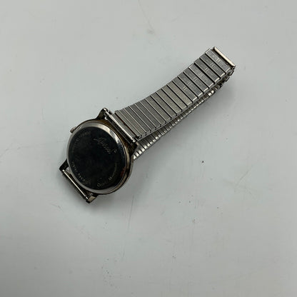 Speidel Men's Classic Vintage Silver Tone Stretch Band Watch