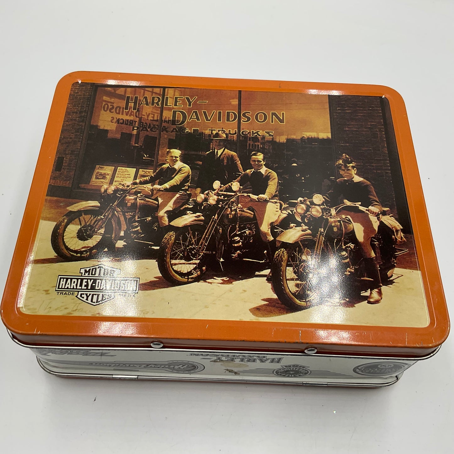 Harley Davidson Vintage Metal Lunchbox