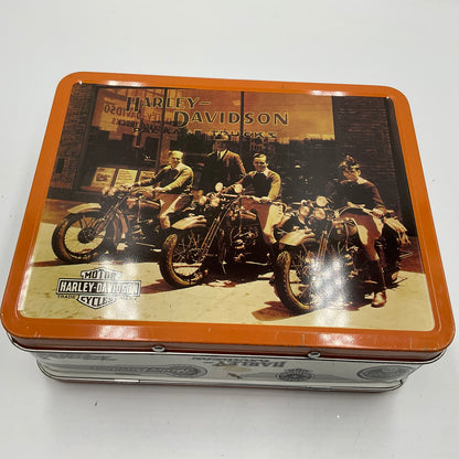 Harley Davidson Vintage Metal Lunchbox