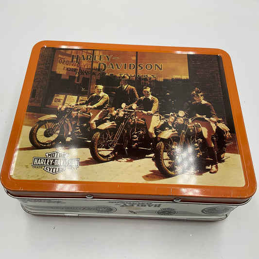 Harley Davidson Vintage Metal Lunchbox