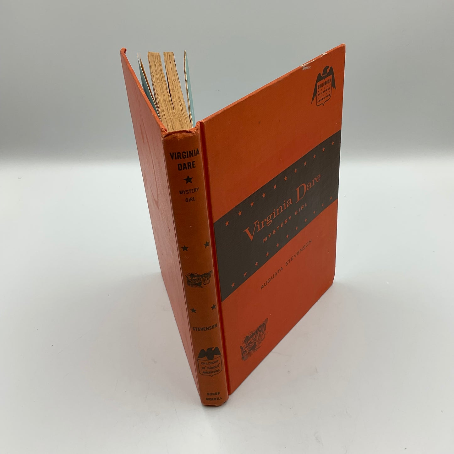 Vintage Virginia Dare Mystery Girl by Augusta Stevenson Hard Cover